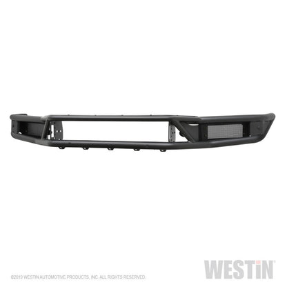 Westin 19-20 Chevy Silverado 1500 Outlaw Front Bumper - Textured Black