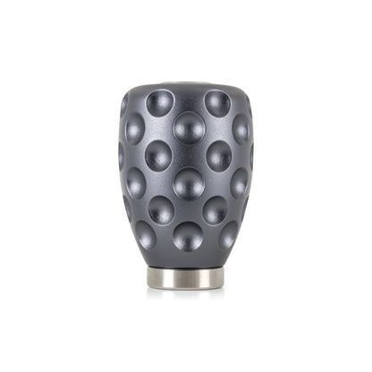 Steel Core Dimple Shift Knob Gunmetal Aluminum