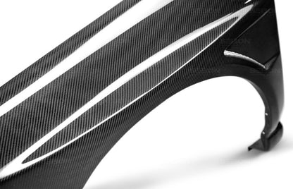 Seibon 06-07 Subaru WRX/STi 10mm Wider Carbon Fiber Fenders