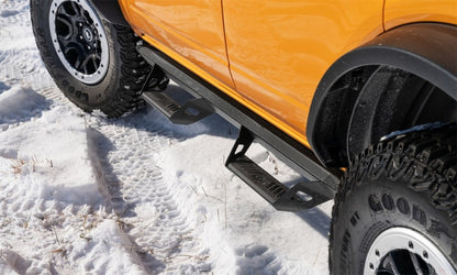 N-Fab Predator Pro Step System 2021 Ford Bronco 4 Door - Tex. Black