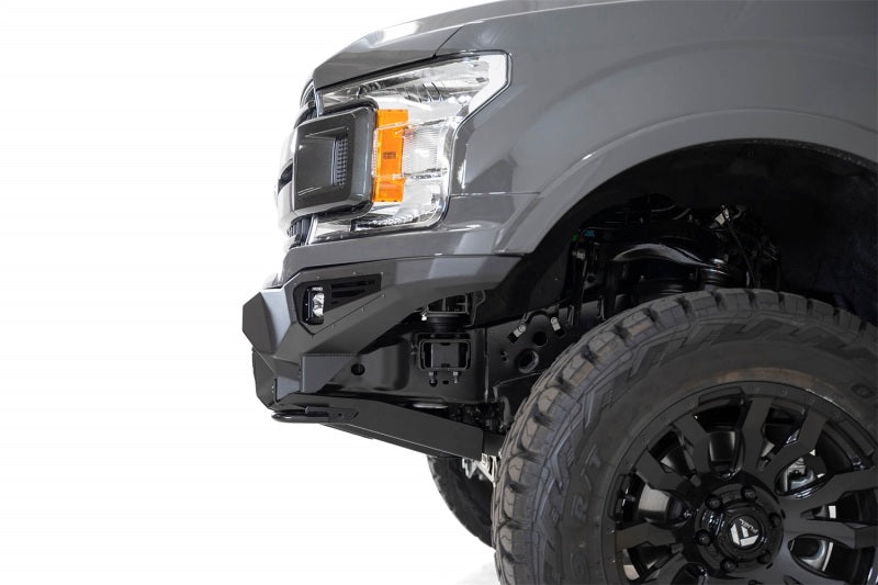 Addictive Desert Designs 18-20 Ford F-150 Bomber Front Bumper w/ 4 Rigid 360 6IN Mounts