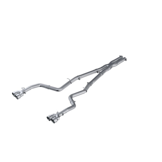 MBRP 15-16 Dodge Challenger 5.7L Hemi Cat Back Dual Split Rear