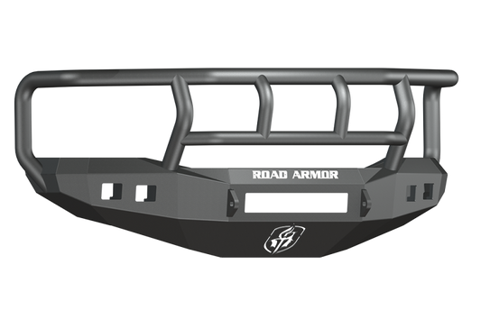 Road Armor 06-09 Dodge 2500 Stealth Front Bumper w/Titan II Guard - Tex Blk