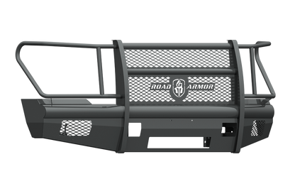 Road Armor 11-16 Ford F-250 Vaquero Front Bumper Full Guard - Tex Blk