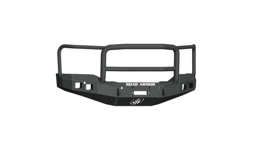 Road Armor 16-18 GMC 1500 Stealth Front Winch Bumper w/Lonestar Guard - Tex Blk