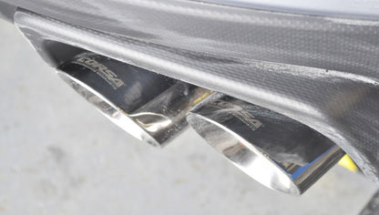 Corsa 2015 Subaru WRX Cat Back Exhaust, Polished Quad 3.5in Tips *Sport*