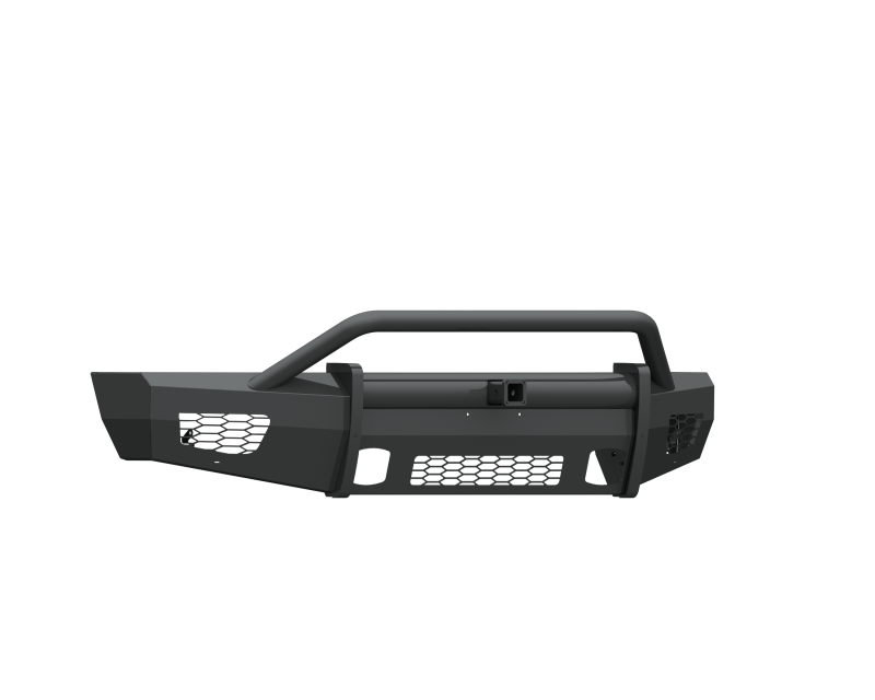 Road Armor 15-17 Ford F-150 Vaquero Front Bumper w/Pre-Runner Guard 2in Receiver - Tex Blk