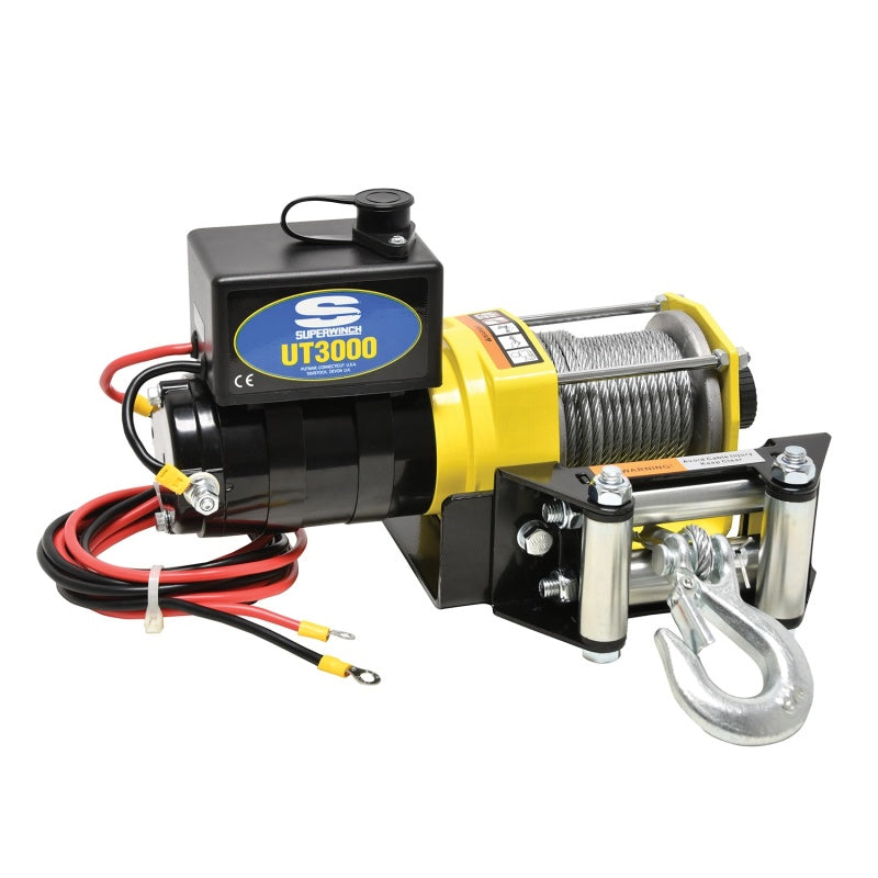 Superwinch 3000 LBS 12 VDC 3/16in x 40ft Steel Rope UT3000 Winch