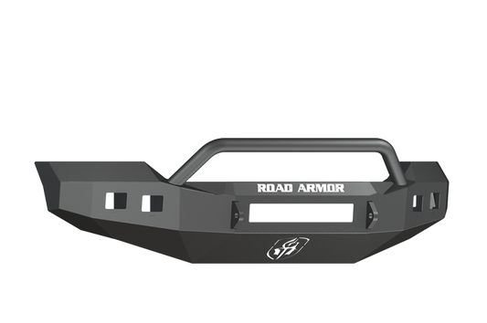 Road Armor 11-16 Ford F-250 Stealth Front Bumper w/Pre-Runner Guard - Tex Blk