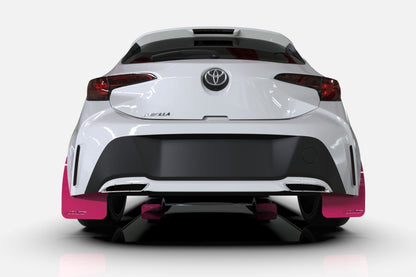 Rally Armor 12-20 Toyota 4Runner Pink Mud Flap BCE Logo