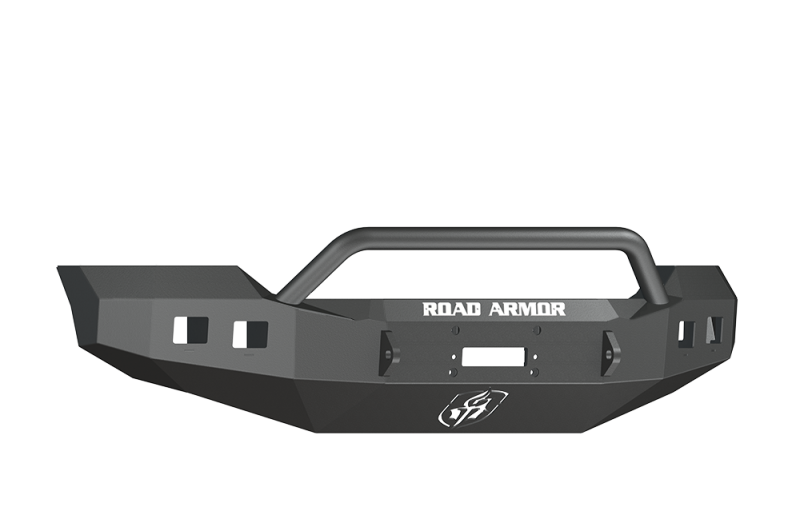 Road Armor 11-16 Ford F-250 Stealth Front Winch Bumper w/Pre-Runner Guard - Tex Blk