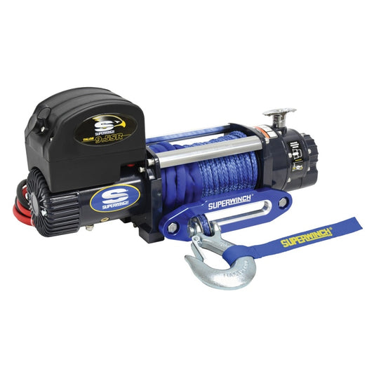 Superwinch 9500 LBS 12 VDC 3/8/in x 80ft Synthetic Rope Talon 9.5SR Winch