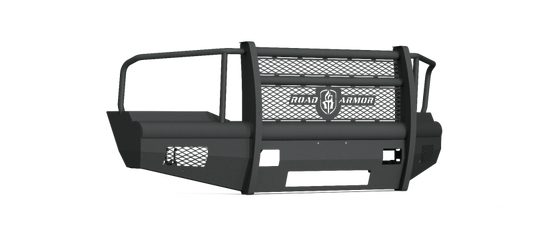 Road Armor 99-07 Ford F-250/F-350 Vaquero Front Bumper Full Guard - Tex Blk