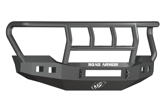 Road Armor 11-16 Ford F-250 Stealth Front Bumper w/Titan II Guard Wide Flare - Tex Blk